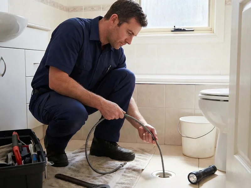 Drain cleaning service