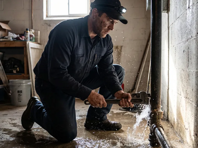 Emergency plumbing service