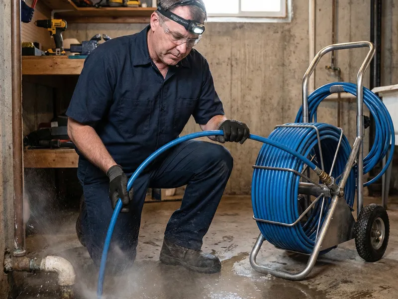 Hydro jetting service