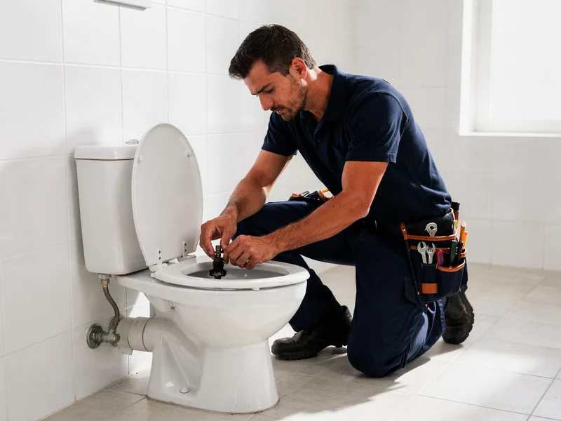 Toilet repair service